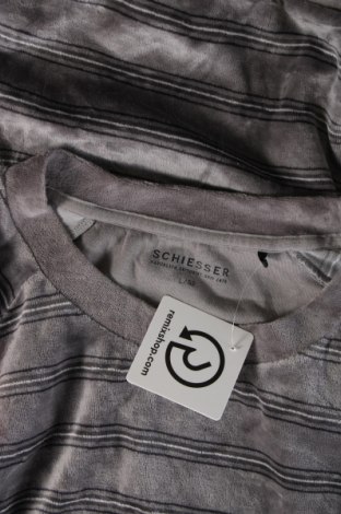 Ανδρική μπλούζα Schiesser, Μέγεθος L, Χρώμα Γκρί, Τιμή 5,51 €