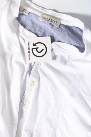 Ανδρική μπλούζα Selected Homme, Μέγεθος XL, Χρώμα Λευκό, Τιμή 15,87 €