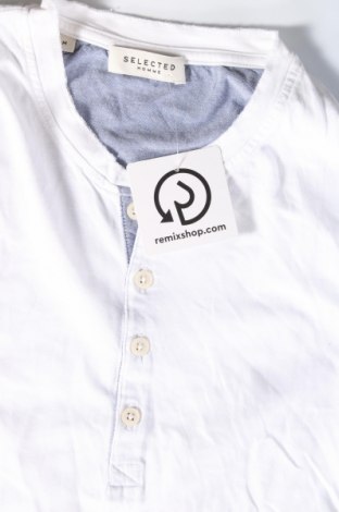 Pánske tričko  Selected Homme, Veľkosť M, Farba Biela, Cena  14,54 €