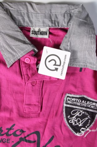 Herren Shirt Southern, Größe M, Farbe Rosa, Preis 4,63 €