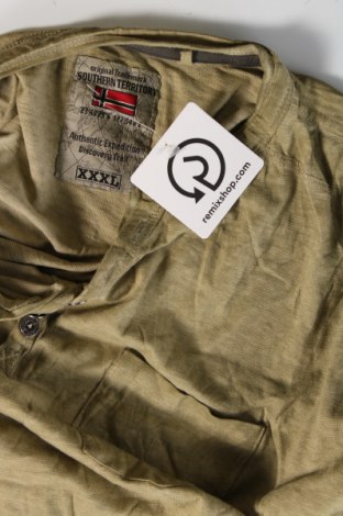Ανδρική μπλούζα Southern Territory, Μέγεθος 3XL, Χρώμα Πράσινο, Τιμή 8,81 €