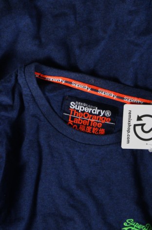 Ανδρική μπλούζα Superdry, Μέγεθος M, Χρώμα Μπλέ, Τιμή 18,22 €