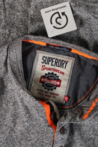 Herren Shirt Superdry, Größe XL, Farbe Grau, Preis 21,57 €