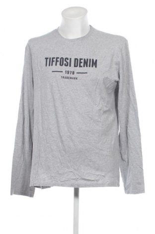 Ανδρική μπλούζα Tiffosi, Μέγεθος XL, Χρώμα Γκρί, Τιμή 6,46 €