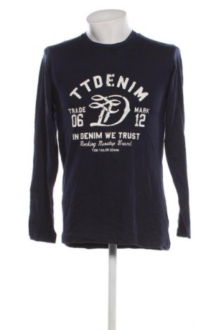 Herren Shirt Tom Tailor, Größe M, Farbe Blau, Preis € 11,27