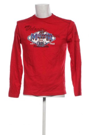 Мъжка блуза Tom Tompson, Размер M, Цвят Червен, Цена 8,55 лв.