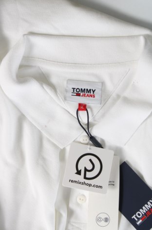 Herren Shirt Tommy Jeans, Größe XL, Farbe Weiß, Preis 75,26 €