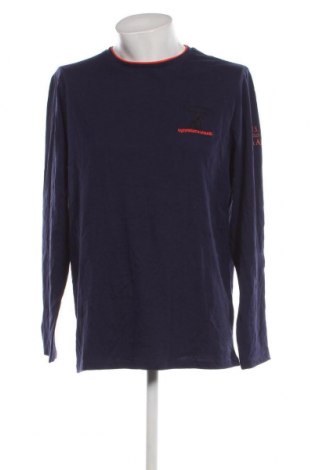 Ανδρική μπλούζα U.S.Grand Polo, Μέγεθος L, Χρώμα Μπλέ, Τιμή 6,68 €