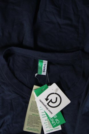 Ανδρική μπλούζα United Colors Of Benetton, Μέγεθος L, Χρώμα Μπλέ, Τιμή 14,38 €