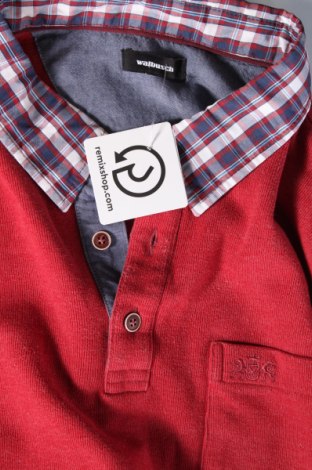 Męska bluzka Walbusch, Rozmiar XL, Kolor Czerwony, Cena 145,85 zł