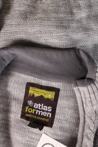 Jachetă tricotată de bărbați Atlas For Men, Mărime XL, Culoare Gri, Preț 47,70 Lei