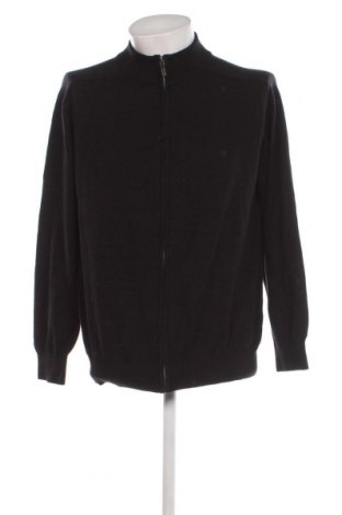 Jachetă tricotată de bărbați Casa Moda, Mărime XL, Culoare Negru, Preț 122,37 Lei