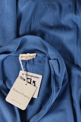 Férfi kardigán Cashmere Company, Méret L, Szín Kék, Ár 36 799 Ft