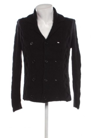 Jachetă tricotată de bărbați David Mayer Naman, Mărime L, Culoare Negru, Preț 236,84 Lei