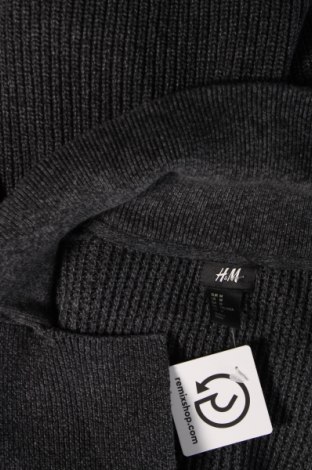 Jachetă tricotată de bărbați H&M, Mărime M, Culoare Gri, Preț 44,83 Lei