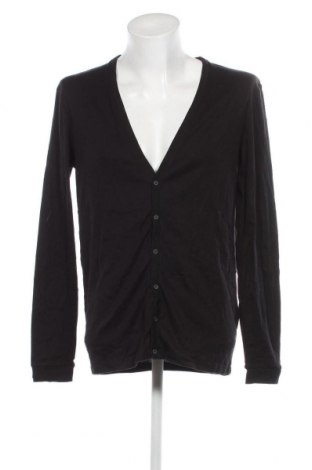Jachetă tricotată de bărbați H&M Divided, Mărime L, Culoare Negru, Preț 52,46 Lei