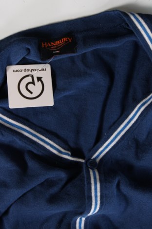 Jachetă tricotată de bărbați Hanbury, Mărime M, Culoare Albastru, Preț 18,12 Lei