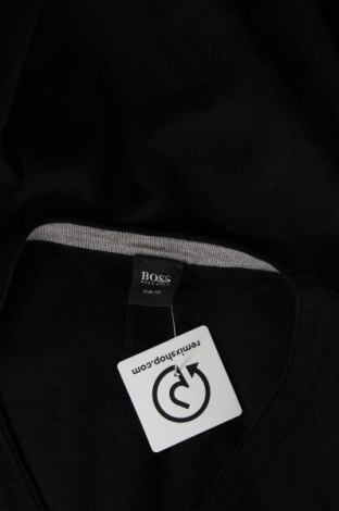Jachetă tricotată de bărbați Hugo Boss, Mărime XXL, Culoare Negru, Preț 360,53 Lei
