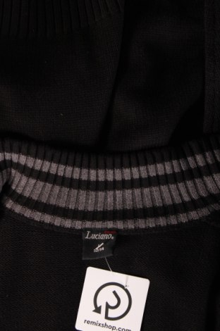 Jachetă tricotată de bărbați Luciano, Mărime L, Culoare Negru, Preț 78,95 Lei