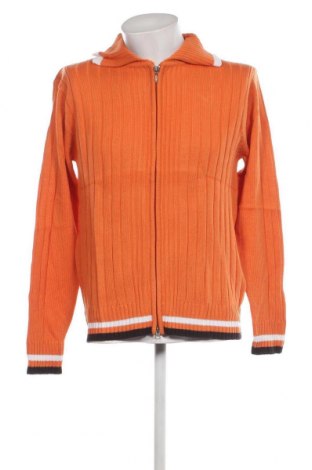 Jachetă tricotată de bărbați Ronley, Mărime L, Culoare Portocaliu, Preț 40,06 Lei