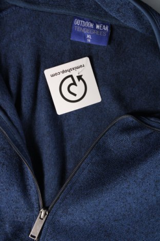 Jachetă tricotată de bărbați Tendegrees, Mărime XL, Culoare Albastru, Preț 63,16 Lei