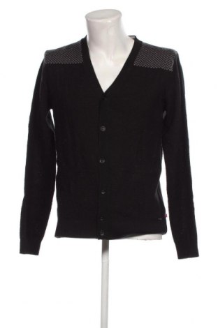 Jachetă tricotată de bărbați Tom Tailor, Mărime L, Culoare Negru, Preț 74,21 Lei