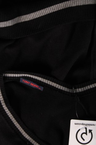 Ανδρική ζακέτα Tony Moro, Μέγεθος XL, Χρώμα Μαύρο, Τιμή 7,89 €