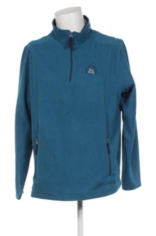 Ανδρική μπλούζα fleece Camargue, Μέγεθος XXL, Χρώμα Μπλέ, Τιμή 7,12 €