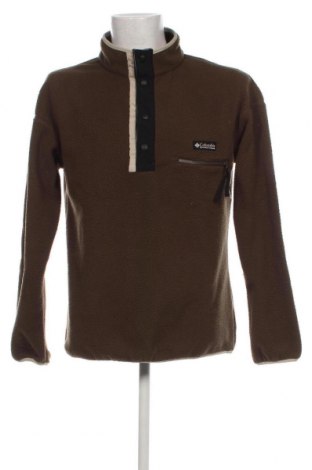 Herren Fleece Shirt Columbia, Größe M, Farbe Grün, Preis 23,81 €
