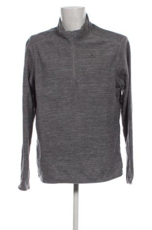 Ανδρική μπλούζα fleece Decathlon, Μέγεθος XXL, Χρώμα Γκρί, Τιμή 6,69 €