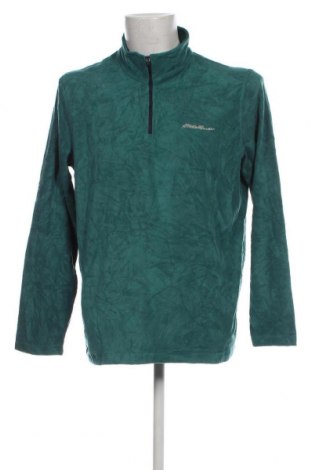 Мъжка поларена блуза Eddie Bauer, Размер L, Цвят Зелен, Цена 18,70 лв.