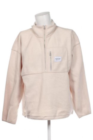 Ανδρική μπλούζα fleece Jack & Jones, Μέγεθος XXL, Χρώμα Εκρού, Τιμή 6,75 €