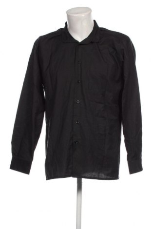 Ανδρικό πουκάμισο, Μέγεθος M, Χρώμα Μαύρο, Τιμή 5,38 €
