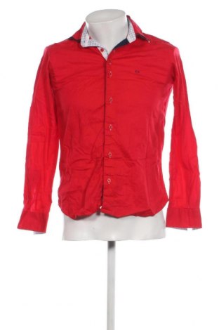 Herrenhemd, Größe S, Farbe Rot, Preis 4,24 €