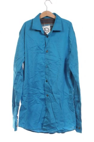 Herrenhemd, Größe M, Farbe Blau, Preis 4,24 €