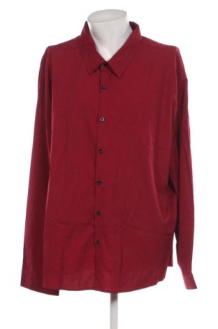 Herrenhemd, Größe 5XL, Farbe Rot, Preis 8,90 €