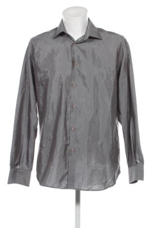 Ανδρικό πουκάμισο, Μέγεθος L, Χρώμα Γκρί, Τιμή 7,12 €