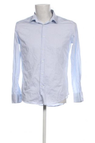 Ανδρικό πουκάμισο, Μέγεθος M, Χρώμα Μπλέ, Τιμή 15,35 €