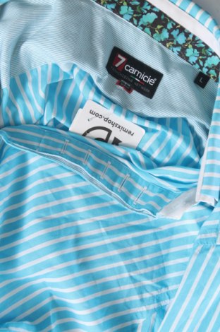 Herrenhemd 7 Camicie, Größe L, Farbe Blau, Preis 38,27 €