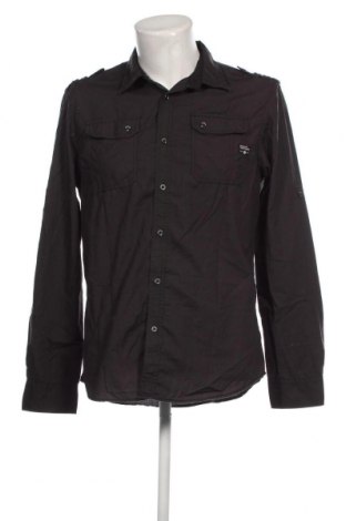 Мъжка риза Angelo Litrico, Размер L, Цвят Черен, Цена 5,80 лв.