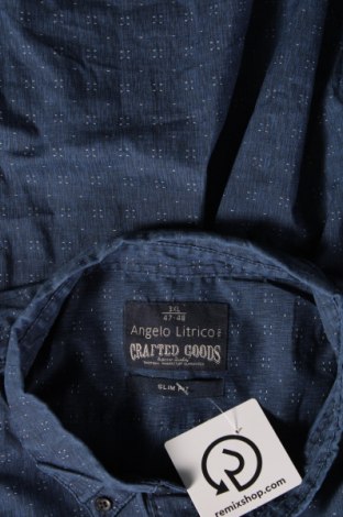 Ανδρικό πουκάμισο Angelo Litrico, Μέγεθος 3XL, Χρώμα Μπλέ, Τιμή 17,04 €