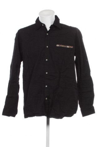 Ανδρικό πουκάμισο Atlas For Men, Μέγεθος XXL, Χρώμα Μαύρο, Τιμή 7,18 €