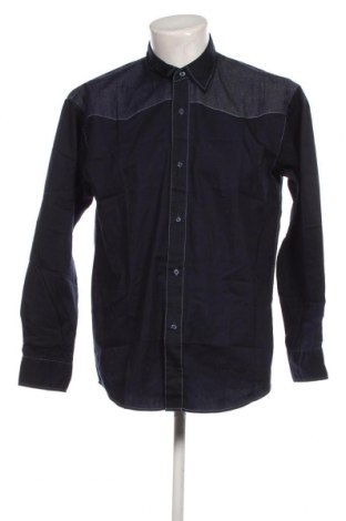 Ανδρικό πουκάμισο Atlas For Men, Μέγεθος L, Χρώμα Μπλέ, Τιμή 9,87 €