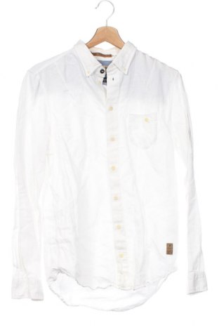 Ανδρικό πουκάμισο Blue de Genes, Μέγεθος M, Χρώμα Λευκό, Τιμή 46,39 €