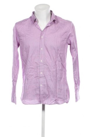 Ανδρικό πουκάμισο Brooksfield, Μέγεθος L, Χρώμα Βιολετί, Τιμή 22,45 €
