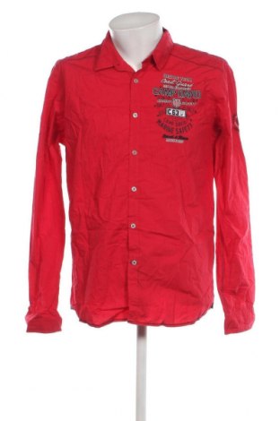 Мъжка риза Camp David, Размер M, Цвят Червен, Цена 44,00 лв.