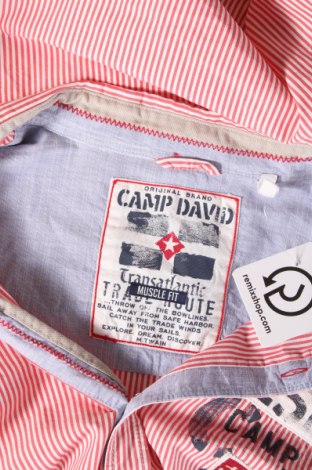 Ανδρικό πουκάμισο Camp David, Μέγεθος 3XL, Χρώμα Πολύχρωμο, Τιμή 19,04 €