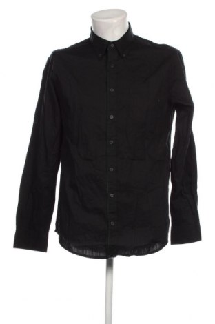 Ανδρικό πουκάμισο Canda, Μέγεθος M, Χρώμα Μαύρο, Τιμή 7,18 €