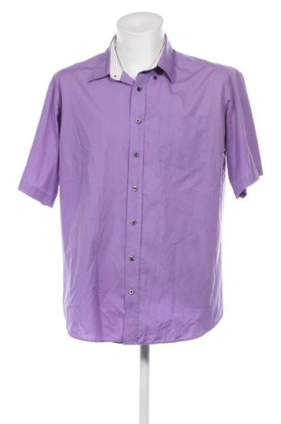Ανδρικό πουκάμισο Canda, Μέγεθος XL, Χρώμα Βιολετί, Τιμή 9,30 €