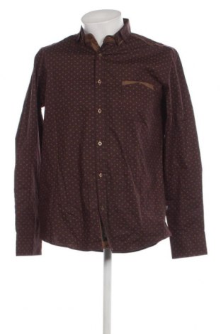 Ανδρικό πουκάμισο Carisma, Μέγεθος XL, Χρώμα Καφέ, Τιμή 8,41 €